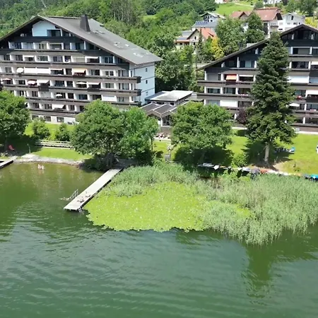 Apartmán Peter Seeblick Haus Haensel Gretel Am Ossiacher See, Hallenbad, Skiarena Gerlitzen
