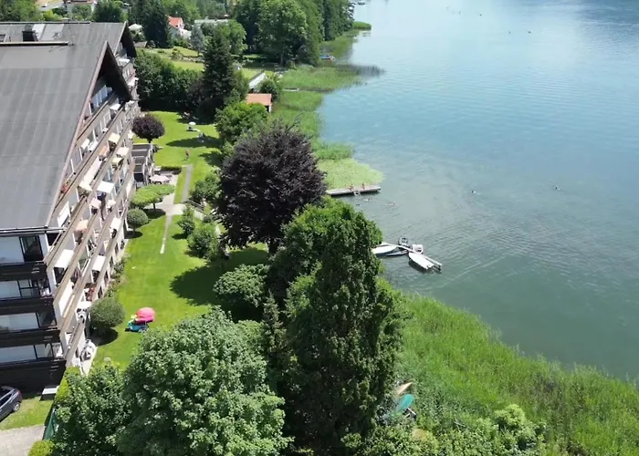 Apartament Peter Seeblick Haus Haensel Gretel Am Ossiacher See, Hallenbad, Skiarena Gerlitzen *